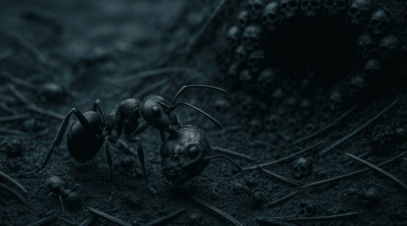 Iš pirmo žvilgsnio skruzdėlės atrodo kaip paprasti darbštuoliai, nešiojantys trupinius ir statybines medžiagas.