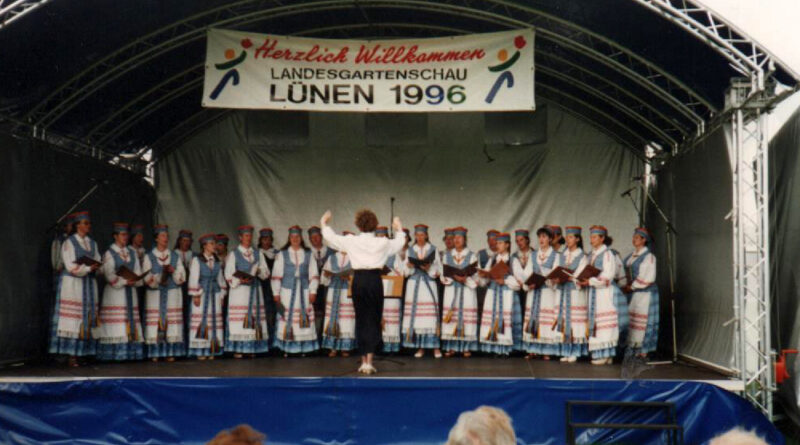 Kaip lietuviška giesmė Liunene suskambo vokiškai