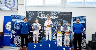 Panevėžio sporto centro dziudistai pelnė aukštas vietas