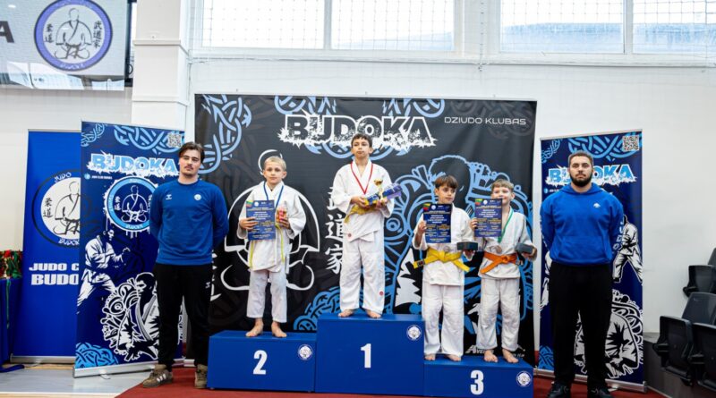 Panevėžio sporto centro dziudistai pelnė aukštas vietas