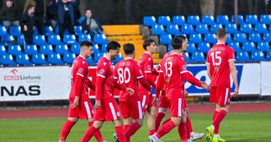 Futbolininkai namuose pasiekė dramatišką pergalę
