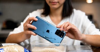 Kai telefonas netyčia įkrenta į vandenį, daugelis pirmiausia prisimena „patikrintą“ būdą – įdėti jį į ryžius.