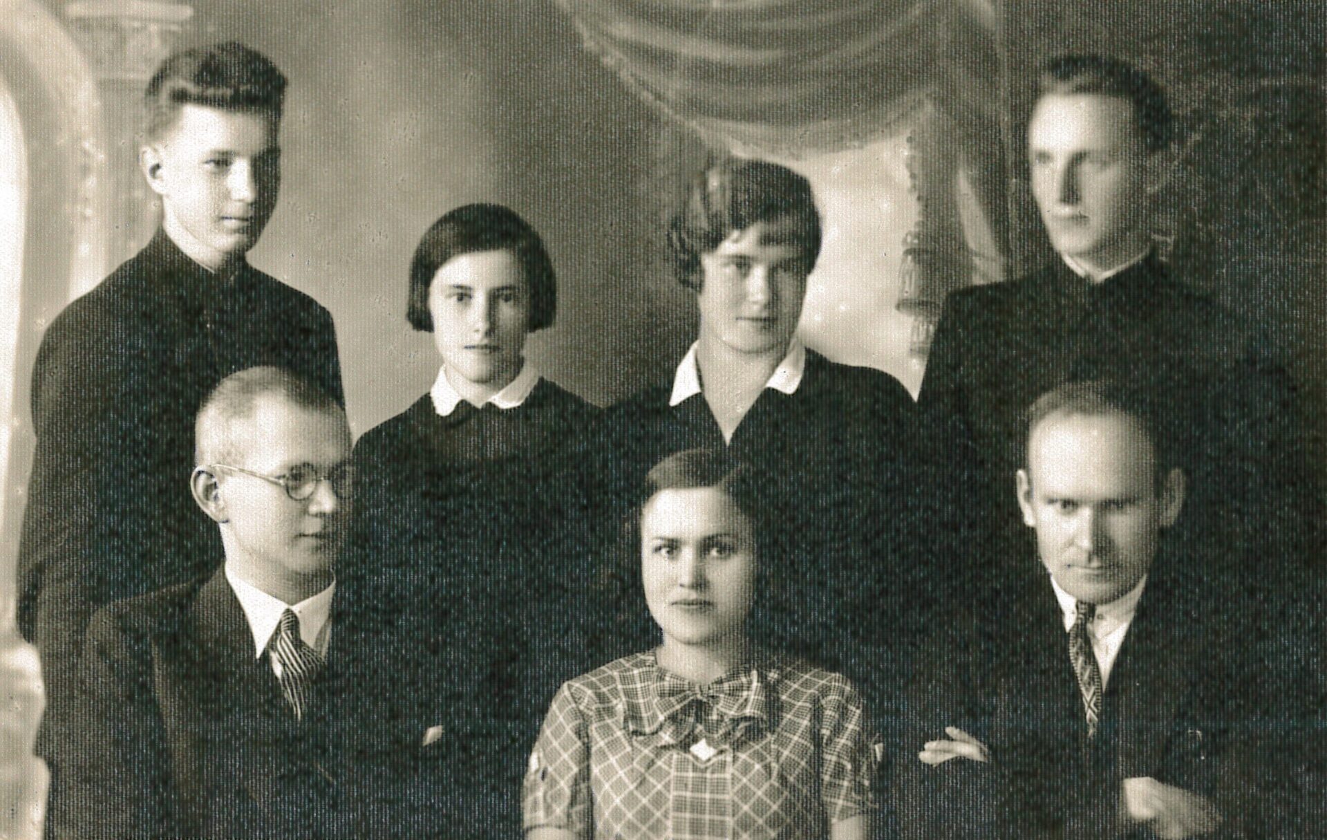 Paskutinė Panevėžio šaulių valdyba. Po 1934 metų. Petras Būtėnas – antroje eilėje iš kairės antras. BŪTĖNŲ ŠEIMOS archyvo nuotr.