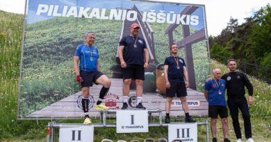 Panevėžio priešgaisrinės gelbėjimo valdybos Pajėgų valdymo skyriaus specialistas Linas Kripaitis, pirmą kartą dalyvavo „Piliakalnio iššūkio“ sporto varžybose, Kauno rajone ir iš karto tapo jų nugalėtoju.