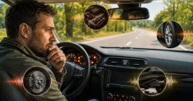 Automobilis su vairuotoju dažnai „kalbasi“ garsais. Vieni jų būna visai nekalti – pavyzdžiui, plastiko traškesys šaltyje ar smulkus barškėjimas salone.
