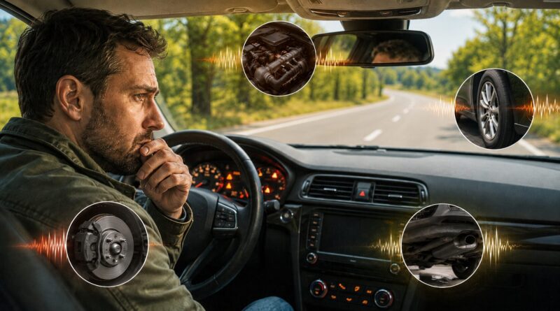 Automobilis su vairuotoju dažnai „kalbasi“ garsais. Vieni jų būna visai nekalti – pavyzdžiui, plastiko traškesys šaltyje ar smulkus barškėjimas salone.