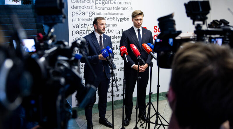 Demokratų sąjunga „Vardan Lietuvos“ siūlo Savicko, Kukuraičio ir Mažeikos kandidatūras į ministrus
