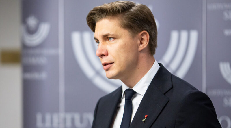 M. Sinkevičius: principinė pozicija dėl Baltarusijos nesikeičia