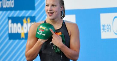 Paryžiuje vykstantį Europos plaukimo čempionatą aukso medaliu baigė Rūta Meilutytė.