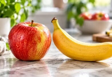 Obuolys dažnai laikomas „lengvu“ ir dietiniu užkandžiu, o bananas dėl saldumo kartais vertinamas beveik kaip desertas.