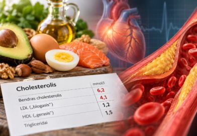 Cholesterolis: priešas ar būtina organizmo medžiaga?