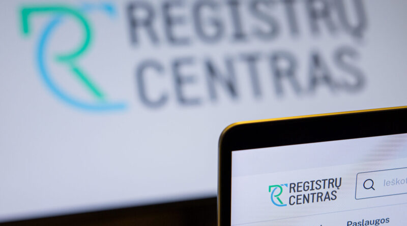 Registrų centras laikinai išjungė dalį paslaugų